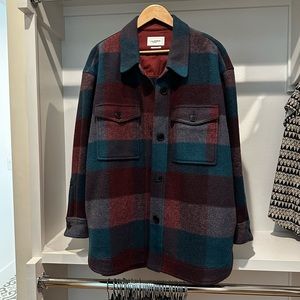 Isabel Marant plaid Shacket
